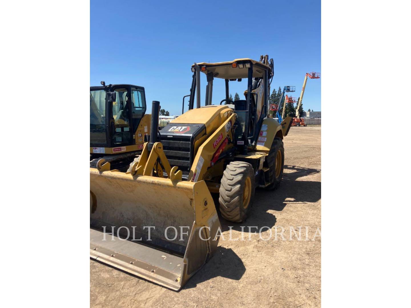 Cat 420, Backhoe Loader, 1454 hours, S/N: H8T02751, 2022 - Image 1