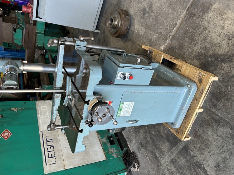 1.25" Morrison #K, keyseater, 9" stroke, 1.25" x 24" table, clamp bar, centering vee, 2 HP, 1989 - Image 2