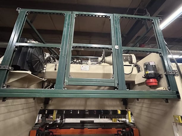 132 Ton, Ermak #CNCAP8X132, CNC hydraulic press brake with 4-Axis CNC back gauge, 8' overall, 82" between - Image 5