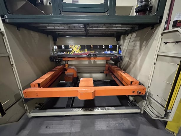 132 Ton, Ermak #CNCAP8X132, CNC hydraulic press brake with 4-Axis CNC back gauge, 8' overall, 82" between - Image 6