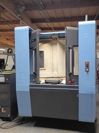 Daewoo Doosan #NHP-4000, horizontal machining center, 15.7" x 15.75" pallet, 22" X, 25.2" Y, 26" Z, 15000 - Image 1