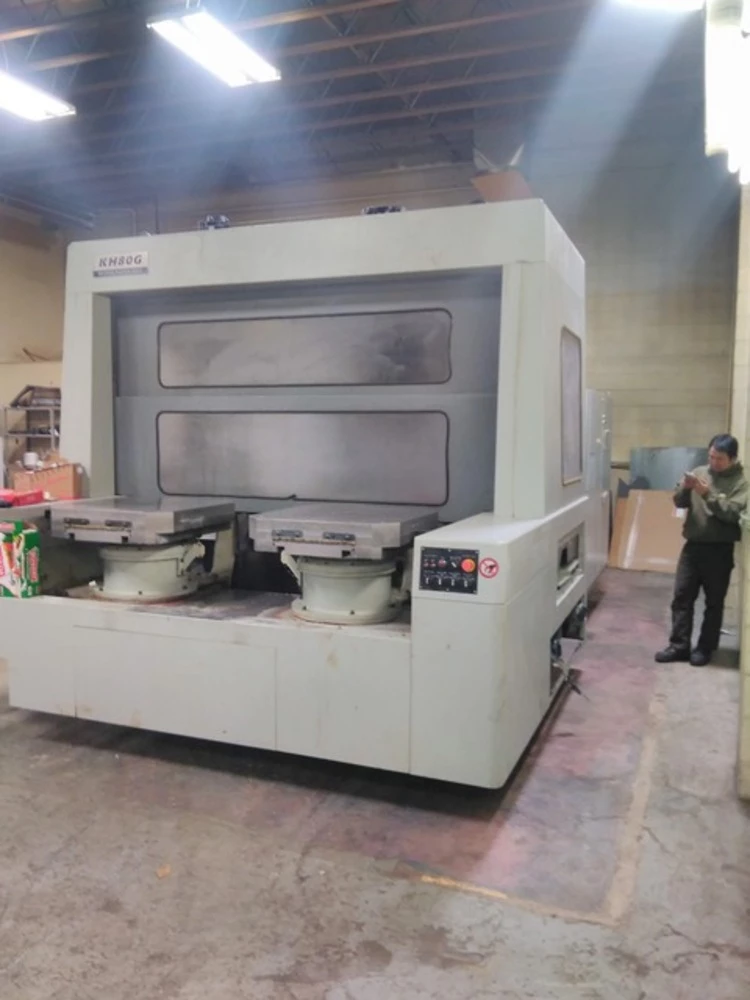 Hyundai #KH80G, horizontal machining center, 31" x 31" pallet, 49" X, 39" Y, 33" Z, 4,500 RPM, 80 automatic - Image 3