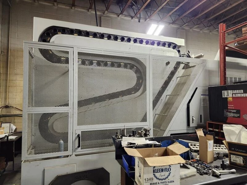 Hyundai #KH80G, horizontal machining center, 31" x 31" pallet, 49" X, 39" Y, 33" Z, 4,500 RPM, 80 automatic - Image 7