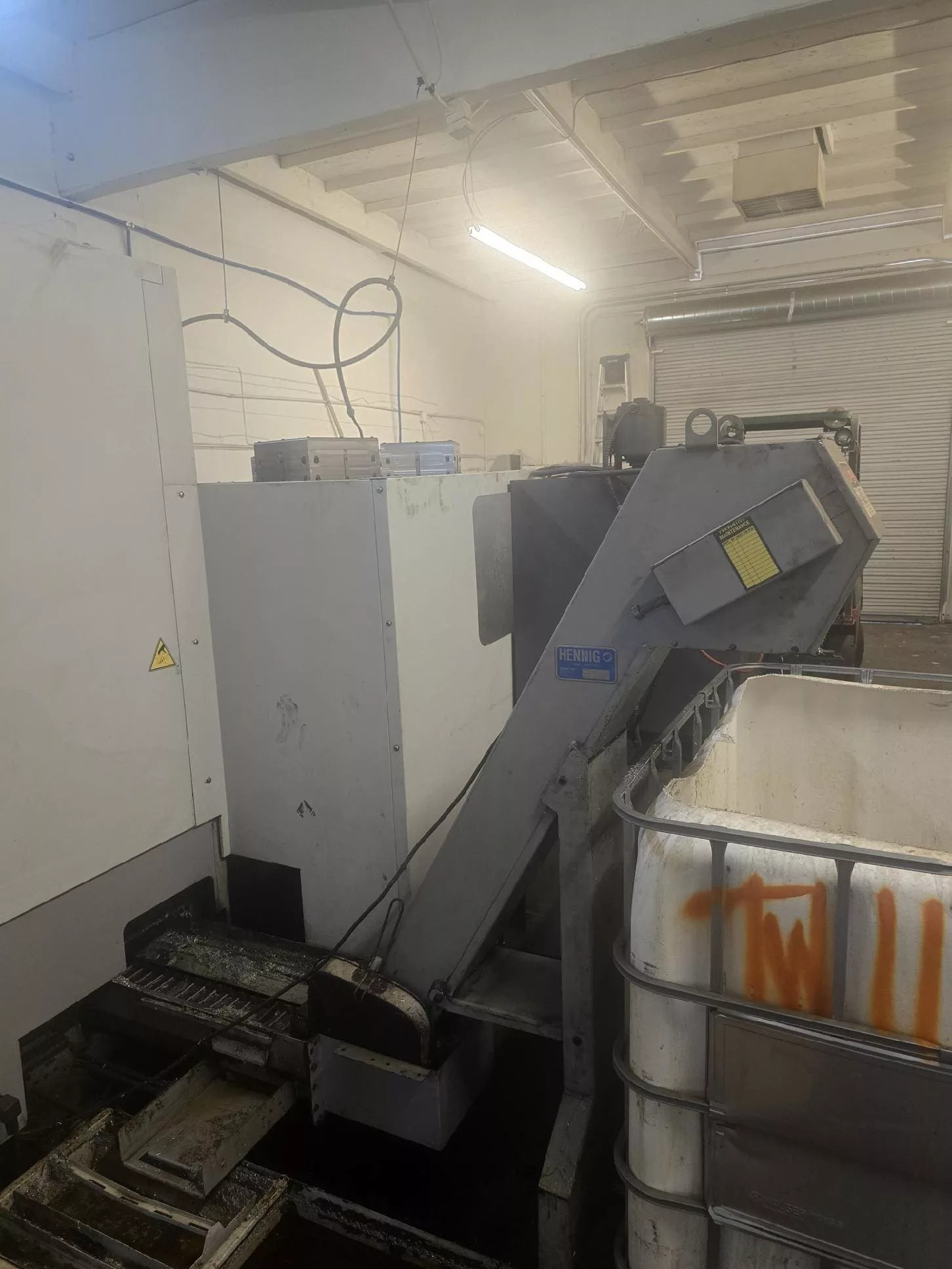 Haas #EC-400PP, horizontal machining center, 15.7" x 15.75" pallet, 20" X, 20" Y, 20" Z, 12000 RPM, 70 - Image 4