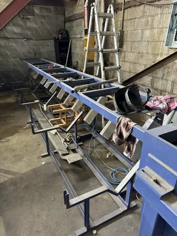 Eurobend #PLT-TR-USS, mesh welding machine, welded reinforcements from round coiled wire, 2015 - Image 9