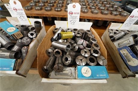 5" C Collets, assorted sizes, (1 available) box - Image 1