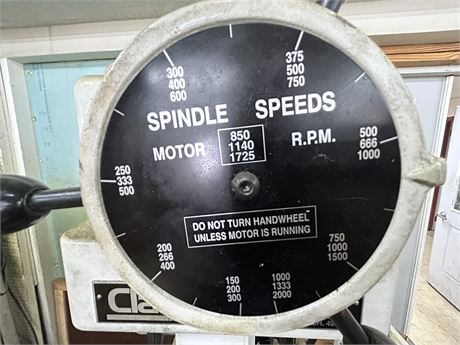 Clausing #2273, single spindle drill press - Image 5