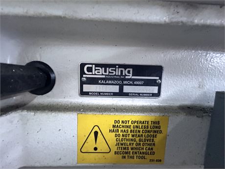Clausing #2273, single spindle drill press - Image 7