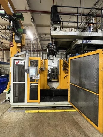 ST #TA150-ASPI, All Electric 3-D Suction Blow Molder, 22 Ton, 27.5" X 31.4" platen, 3.5 Lbs. shot, 2011 - Image 2