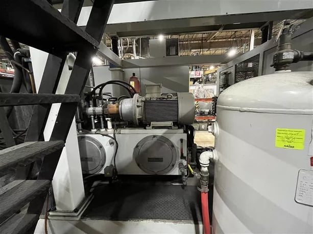 ST #TA150-ASPI, All Electric 3-D Suction Blow Molder, 22 Ton, 27.5" X 31.4" platen, 3.5 Lbs. shot, 2011 - Image 6