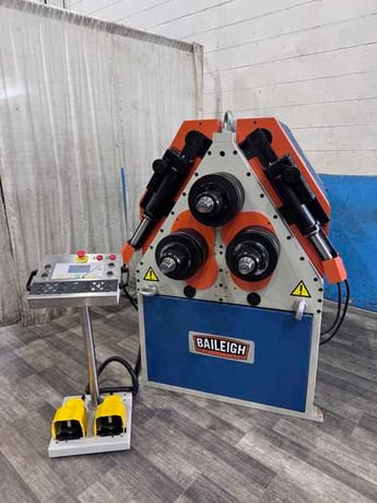 Baileigh #R-H85, hydrauic roll bender, 3-roll driven, 10.5 HP, brand new, never used - Image 1