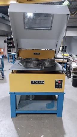 32" Rolap #BM-32, single sided lapping machine, 3 ring, serrated cast iron plate, 208 V., 1-Phase, 1.5 HP - Image 1