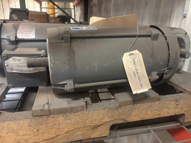 2 HP 3600 RPM Baldor, Frame 145TC, 230/460 Volts - Image 1