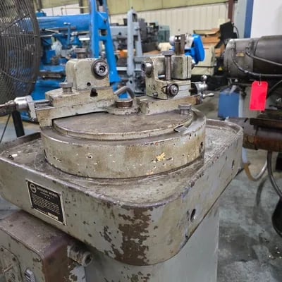 Gleason #4, Universal Gear Tester, 6.75" max. gear diameter, 0°-180° angular range, 800 RPM spindle - Image 2