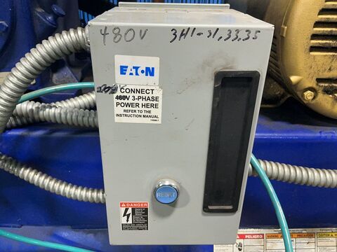 15 HP Quincy #2153DS12HCA46, QT-15 Horizontal Compressor, 51 CFM, 175 PSIG, 120 gallon Tank, 460 V., 2020 - Image 6