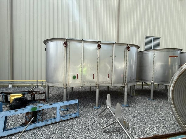 Stainless Steel Tank, (3 available) - Image 1