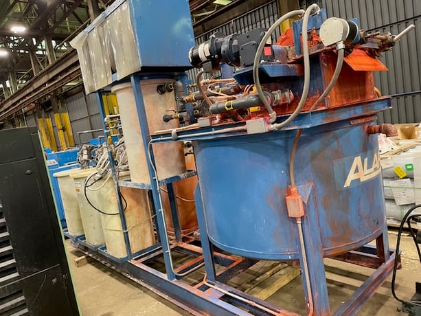 Alar #Flex-O-Star-200, Batch Dewatering Filter System, 3.1 sq.ft. filter area, 12" diameter x 12" face filter - Image 1