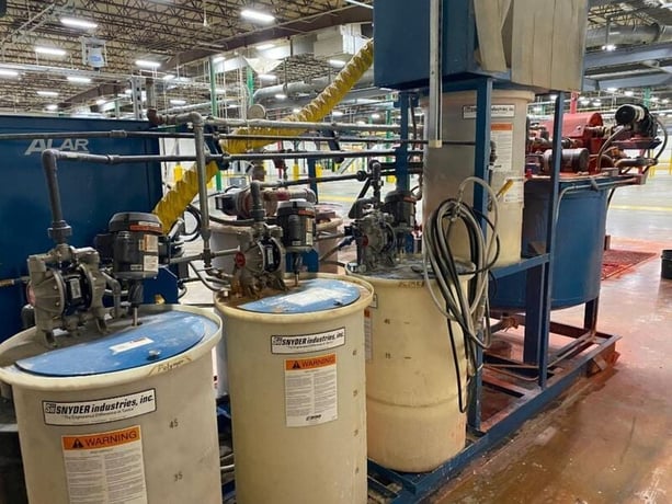 Alar #Flex-O-Star-200, Batch Dewatering Filter System, 3.1 sq.ft. filter area, 12" diameter x 12" face filter - Image 2