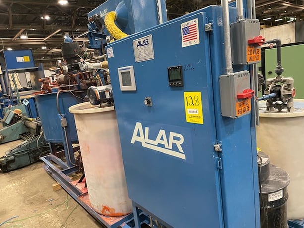 Alar #Flex-O-Star-200, Batch Dewatering Filter System, 3.1 sq.ft. filter area, 12" diameter x 12" face filter - Image 9