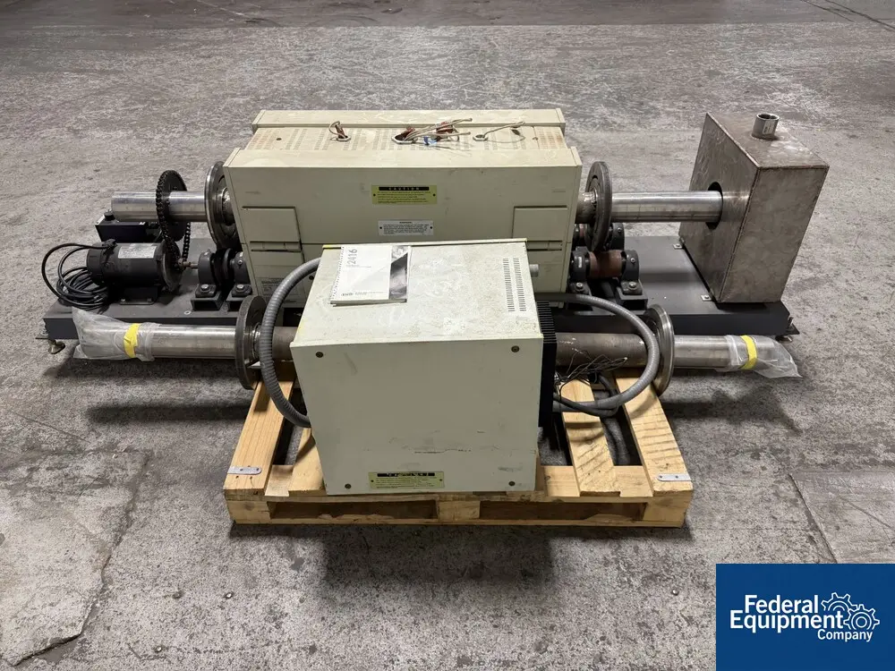 3" x 72" Lindberg #HTF5534C, Rotary Tube Calciner, 309 Stainless Steel, 1200°C, spare tube - Image 4
