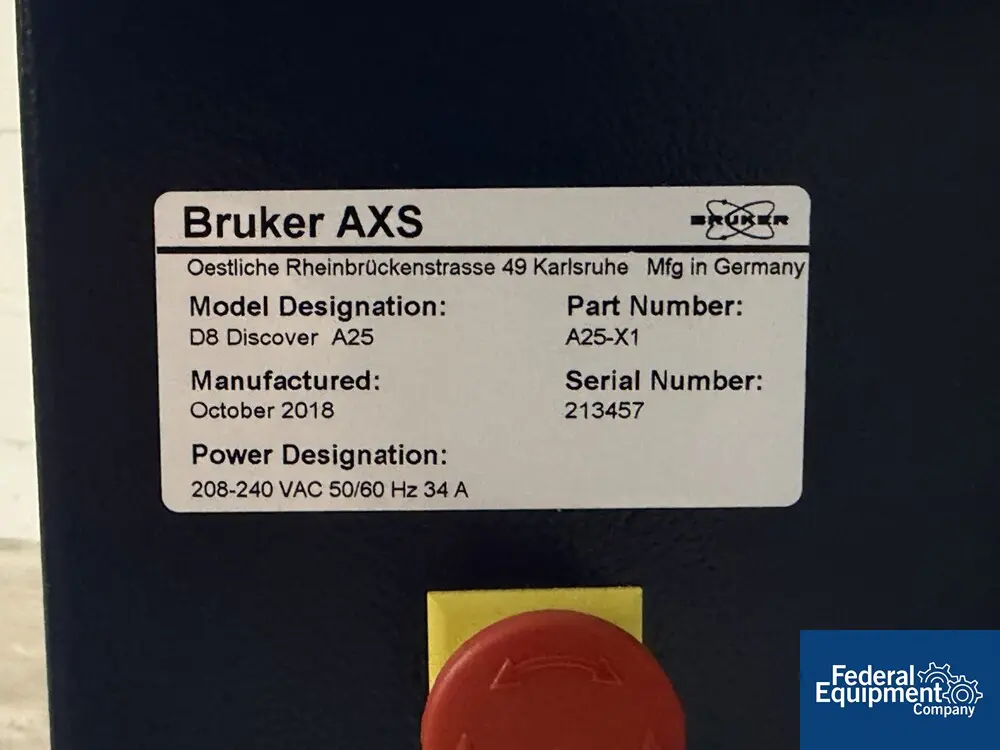 Bruker #D8-Discover-Series-II, XRD X-Ray Diffractometer, 2018 - Image 2