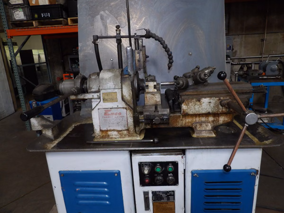 Lin Huan Machinery #92025, Turret Lathe, 220 V., 3PH - Image 4
