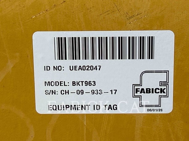 Caterpillar BKT963, Bucket, S/N: CH-09-933-17, - Image 6