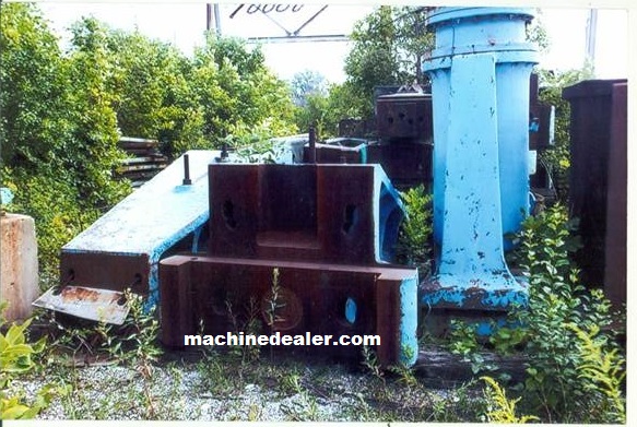 10000 lb. Chambersburg, steam/air power hammer, 5 ton, 51" ram stroke, 5' inlet & exhaust, 28" x 32" ram area - Image 1