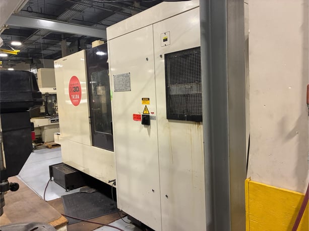 Yasda #H30i, CNC horizontal machining center, 60 automatic tool changer, 25.6" X, 22.1" Y, 22.1" Z, 12000 - Image 3