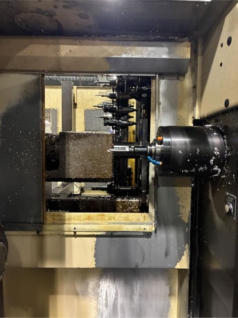 Yasda #H30i, CNC horizontal machining center, 60 automatic tool changer, 25.6" X, 22.1" Y, 22.1" Z, 12000 - Image 9
