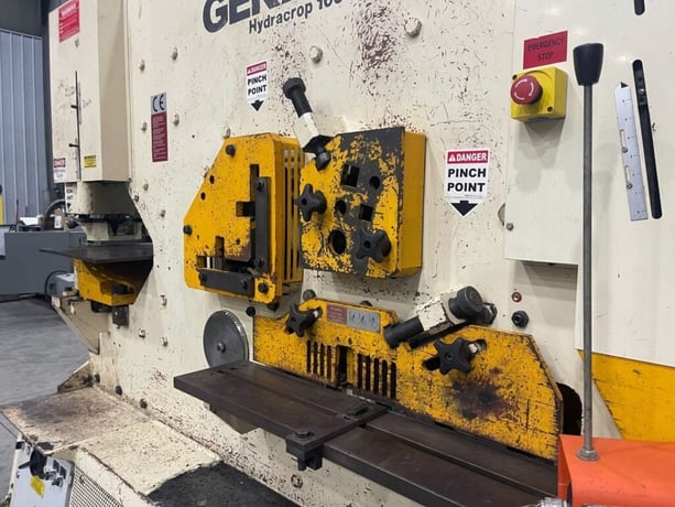 8" x 8" x 3/4" Geka #165S, ironworker, 165 ton, 5-work stations, 2012 - Image 6