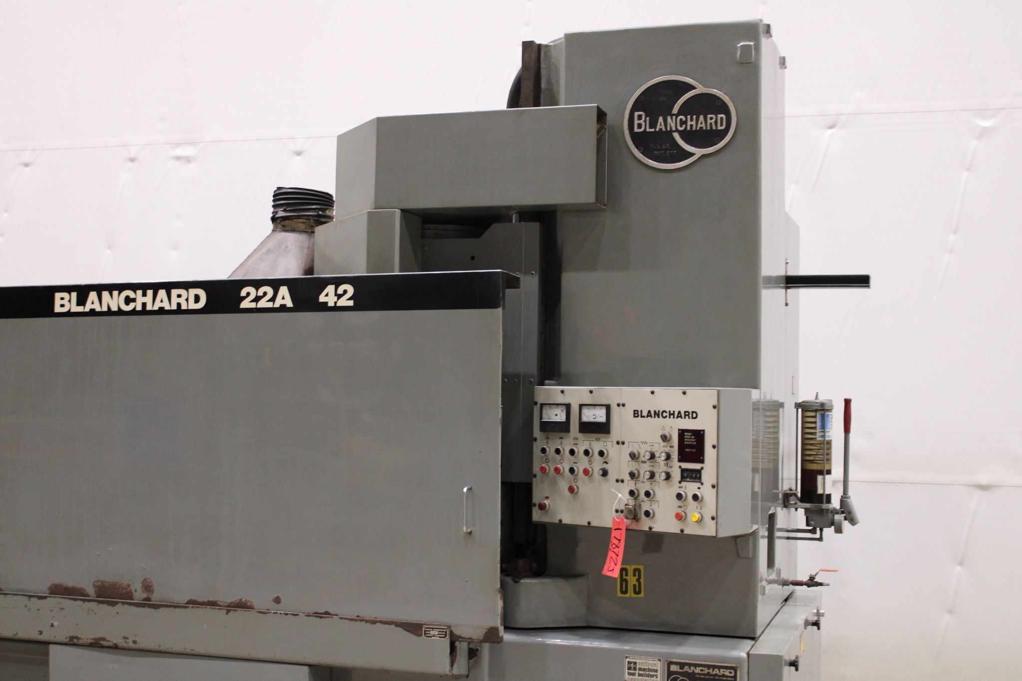 Blanchard #22A-42, rotary grinder, 24" vertical travel, 50 HP, 1994 - Image 7