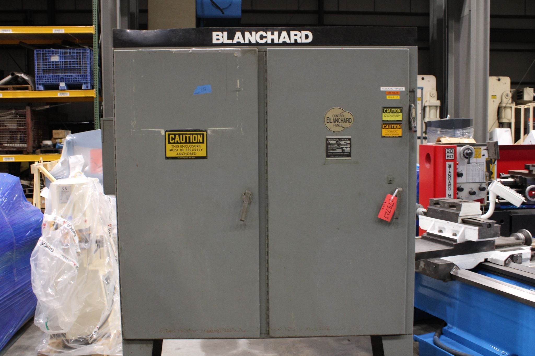 Blanchard #22A-42, rotary grinder, 24" vertical travel, 50 HP, 1994 - Image 8
