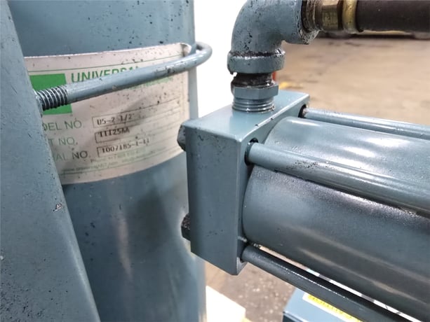 Roots #45-U-RAI-DSL, rotary lobe blower, 7.5 HP Marathon motor, 1766 RPM, 460 V., 3 Ph., Una Dyn package - Image 5