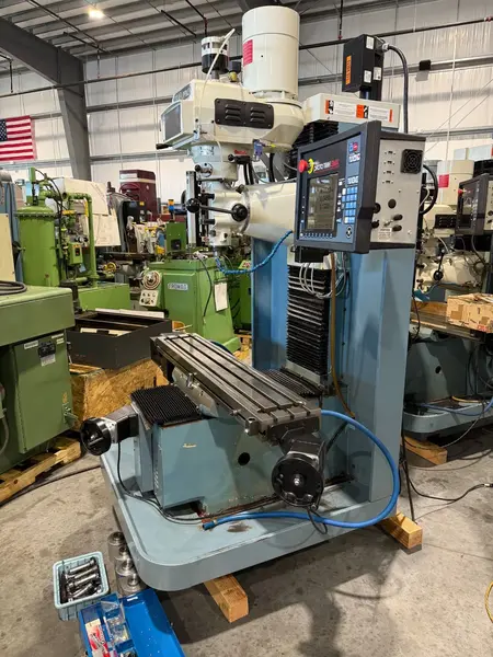 Trak #DPM-SX2P, 3-Axis CNC bed mill, 9" x49" tbl, 31" X, 16" Y, 27" Z, 40-5000 RPM, R-8, ProtoTrak SMX - Image 3