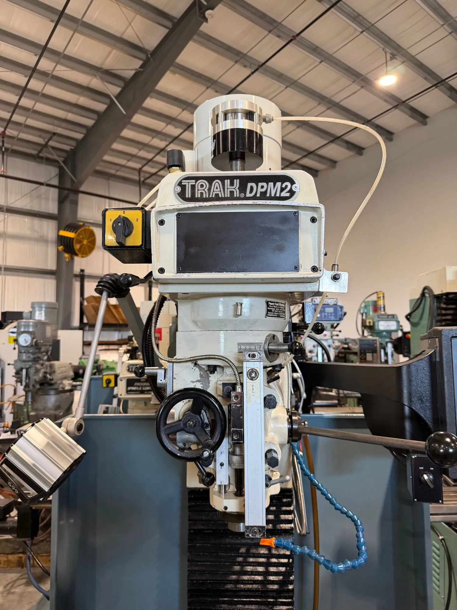Trak #DPM-SX2P, 3-Axis CNC bed mill, 9" x49" tbl, 31" X, 16" Y, 27" Z, 40-5000 RPM, R-8, ProtoTrak SMX - Image 7