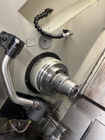Hardinge #SR-200MSY, CNC Lathe, 7.45" X, 3.37" Y, 21.54" Z, 20.4" swing, 17.2" turning length, 2.5" bar, 30 - Image 3