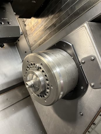Hardinge #SR-200MSY, CNC Lathe, 7.45" X, 3.37" Y, 21.54" Z, 20.4" swing, 17.2" turning length, 2.5" bar, 30 - Image 6