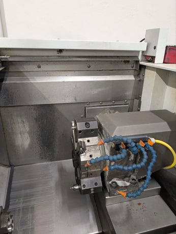 Haas #GT-20, CNC Lathe, 13" swing, 12" machining length, 11" turning diameter, 8" chuck, 3" bar, 20 HP, 3,000 - Image 2