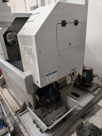 Haas #GT-20, CNC Lathe, 13" swing, 12" machining length, 11" turning diameter, 8" chuck, 3" bar, 20 HP, 3,000 - Image 7