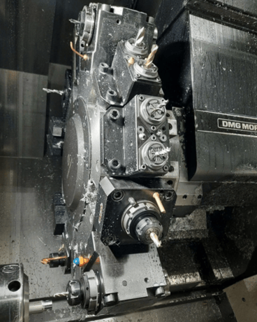 DMG Mori #NLX2500SY/700, CNC Lathe, 14" swing, 27.7" machining length, 14" turning diameter, 10.2" X, 3.9" Y - Image 5