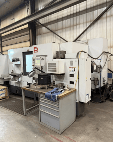 Haas #EC-400PP, 4-Axis Horizontal Machining Center, 20" X/Y/Z, 15.75" pallet, 20 HP, 8,100 RPM, 100 automatic - Image 1