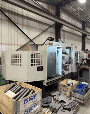 Haas #EC-400PP, 4-Axis Horizontal Machining Center, 20" X/Y/Z, 15.75" pallet, 20 HP, 8,100 RPM, 100 automatic - Image 2