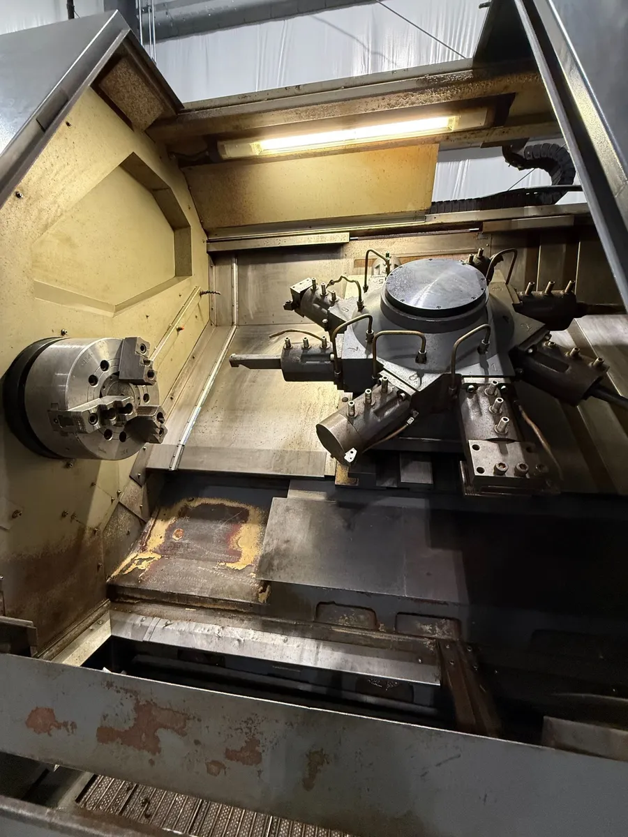 Leadwell #LTC-50B, Multi-Axis CNC Lathe, 35" swing, 27.55" socs, 17.9" X, 40.2" Z, 15" chuck, 4.6" bar, 60 - Image 6