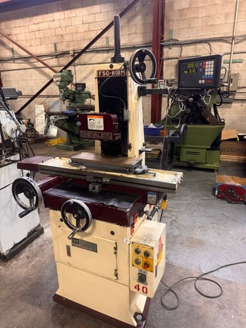 6" x 18" Chevalier #FSG-618M, Manual Surface Grinder, 19" X, 7" Y, 8" grinding wheel diameter, 3 HP, 3450 - Image 1