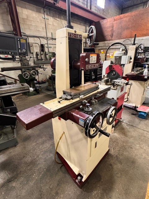 6" x 18" Chevalier #FSG-618M, Manual Surface Grinder, 19" X, 7" Y, 8" grinding wheel diameter, 1.25" bore, 3 - Image 3