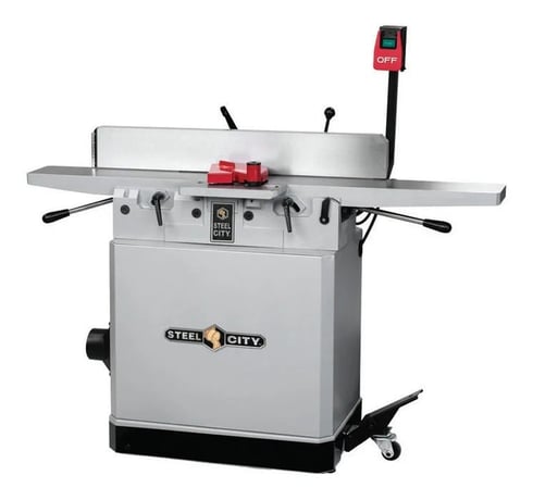 6" Steel City #40615G, 6" Granite Top Jointer, granite fence/table system, precision cuts, New In Crate - Image 1