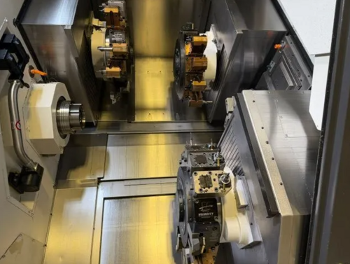 Okuma #LT-3000-EX-3TMY, CNC Turning Center, 21.7" swing, 30/20 HP, 50-4200 RPM, 17.7" diameter x 34" L - Image 3