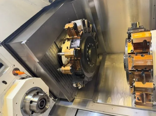 Okuma #LT-3000-EX-3TMY, CNC Turning Center, 21.7" swing, 30/20 HP, 50-4200 RPM, 17.7" diameter x 34" L - Image 9