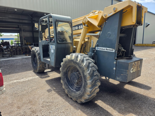 10000 lb. Gehl #RS10-55, Telescopic Forklift, 55' lift height, 41.3' reach, 2015 - Image 3